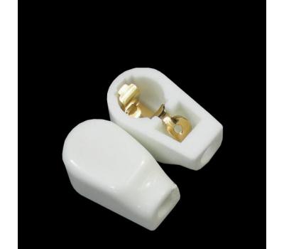 Small Ceramic Gold Plated Tube Anode Cap (1 PC)