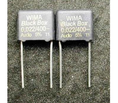 WIMA Black Box 22nF 400V Polypropylene Film Metallized Electrodes Capacitor (1PC)
