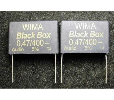 WIMA Black Box 0.47uF 400V Polypropylene Film Metallized Electrodes Capacitor (1PC)