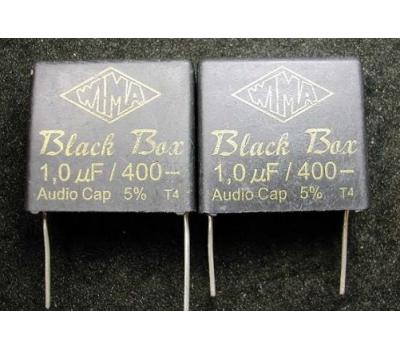 WIMA Black Box 1uF 400V Polypropylene Film Metallized Electrodes Capacitor (1PC)