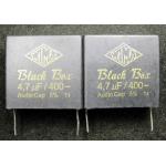 WIMA Black Box 4.7uF 400V Polypropylene Film Metallized Electrodes Capacitor (1PC)