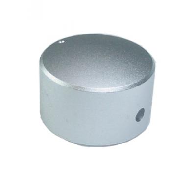 Silver 33mm x 20mm Aluminum Rotary Knob