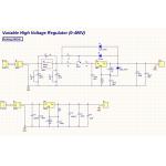 PS100 Variable HV Power Supply Kit (50-420V 100mA 1.5-25V 2A)