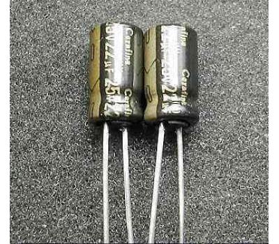 ELNA Cerafine 22uF 25V Electrolytic Capacitor