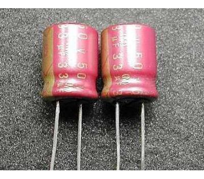 ELNA Cerafine 33uF 50V Electrolytic Capacitor