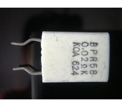 Cement 0.02 Ohm 5W Non-inductance Resistor