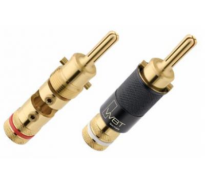 WBT 0644 24K Gold Plated Banana Plug (4 PCS/Set)
