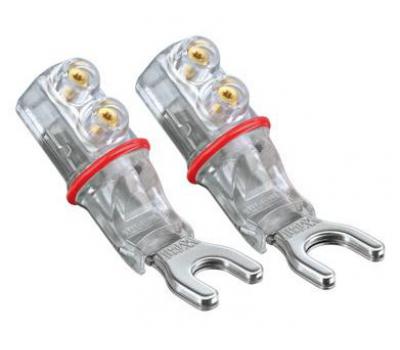 WBT 0681Ag Silver Spade Connector (4 PCS/Set)