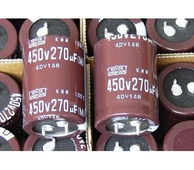 Nippon Chemi-con 270uF 450V Electrolytic Capacitor