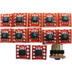 OPA627AU SOIC to DIP Adaptor Module x1