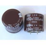 Nippon Chemi-con 100uF 450V Electrolytic Capacitor