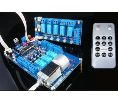ALPS IR Remote Control Volume & Input Selector Kit (100K, 6 Channels & 4 to 1 Way)
