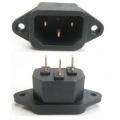 Power Inlet IEC Socket for Chassis 10A 1...