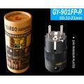Yarbo 24K Rhodium Plated GY-901FP-R Europe Power Plug
