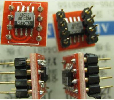 Dual AD797BRZ SOIC to DIP Module x1