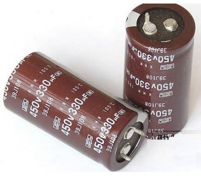 Nippon Chemi-con 330uF 450V Electrolytic Capacitor