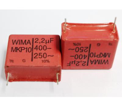 WIMA MKP10 2.2uF 400V Polyproplyene Capacitor