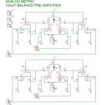 12AU7 Balance Preamplifier Kit, Mod Based on AR