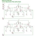 12AU7 Balance Preamplifier PCB, Mod Based on AR