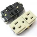 Taiwan Dual Outlet AC Power Socket Adapt...
