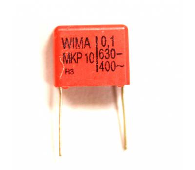 WIMA MKP10 0.1uF 630V Polypropylene Film Capacitor
