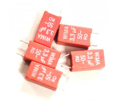 WIMA 3.3uF 50V Film Capacitor