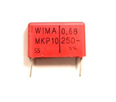 WIMA MKP10 0.68F 250V Polypropylene Film Metallized Electrodes Capacitor