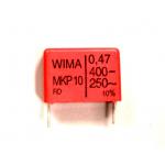 WIMA MKP10 0.47uF 400V Polypropylene Film Metallized Electrodes Capacitor