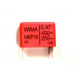 WIMA MKP10 0.47uF 400V Polypropylene Film Metallized Electrodes Capacitor