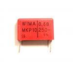 WIMA MKP10 0.68F 250V Polypropylene Film Metallized Electrodes Capacitor