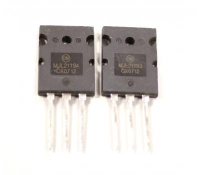 Jr 11 18 10 Pezzi MJL21193G 10 Pezzi MJL21194G Transistor TO-3P ON - Per Amplificatori, Elettronica Transistor NPN PNP