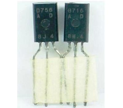 Hitachi 2SB716 2SD756 Pair TO-92
