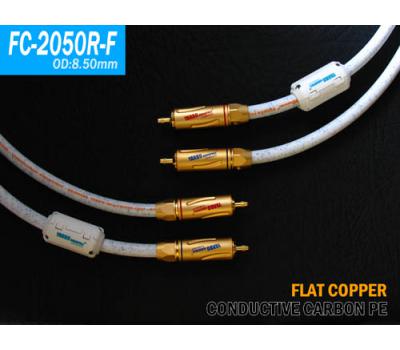 Yarbo SCC-2050R-F 1M Flat Copper Audio Coaxial Cable