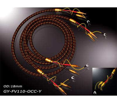 Yarbo GY-FV110-OCC-Y OCC Speaker Cable 2.5M Pair