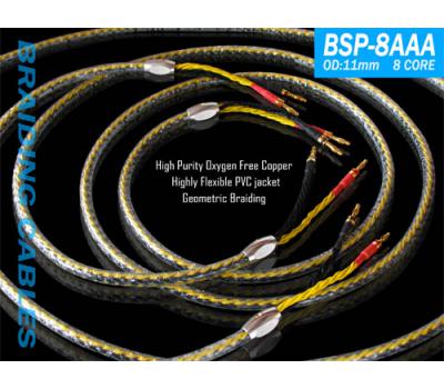 Yarbo GY-BSP-8AAA OFC Speaker Cable 2.5M Pair