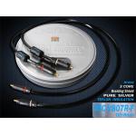 Yarbo PSC-V807R-F 1M Pure Silver Audio Coaxial Cable