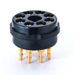 CMC 8 Pin Bakelite Tube Socket