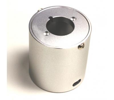 Alumium CNC Potentiometer Silver Shield 44mm