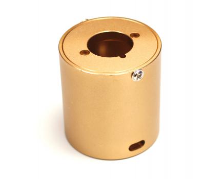 Alumium CNC Potentiometer Champagne Gold Shield 44mm