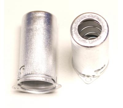 Silver 9 Pin Noval Tube Shield D=21mm