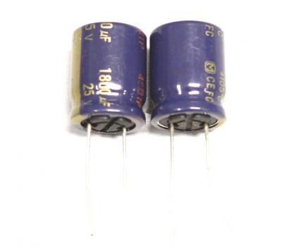 Panasonic FC 1800uF 25V Electrolytic Capacitor