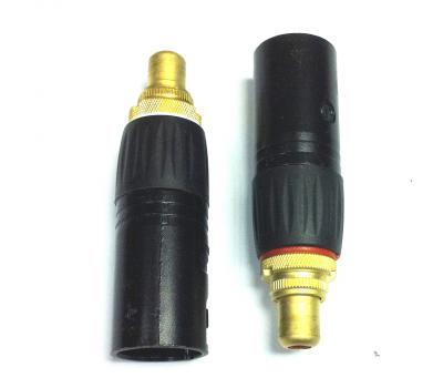 Std XLR to RCA Adaptor