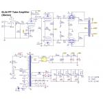 EL34 PP Push-Pull Tube Amplifier Bare PCB (Stereo)