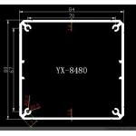 Transformer Case YX-8480A Black Full Aluminium