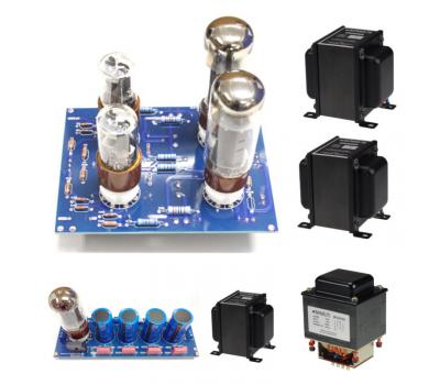 EL34 SE S1 Single-end Tube Amplifier 10W+10W Complete Kit (Stereo)