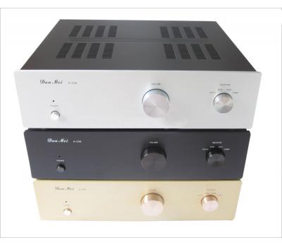 A238 420x378x102(H)mm Aluminum Amplifier Chassis (2 Rotary Knobs)