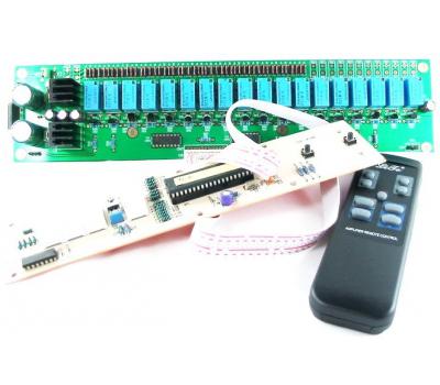 V02 IR Remote Control Volume (81 step) & Input Selection & LED Display Module